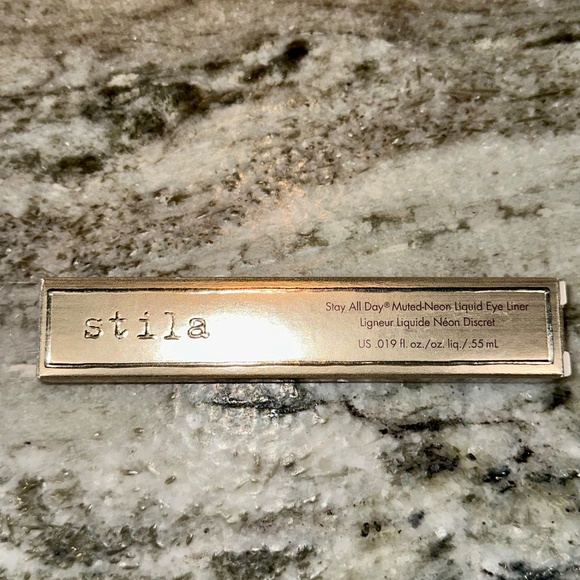 Stila Stay All Day Muted Neon Liquid Eye Liner Eyeliner BLUE SKIES Waterproof - Picture 3 of 12